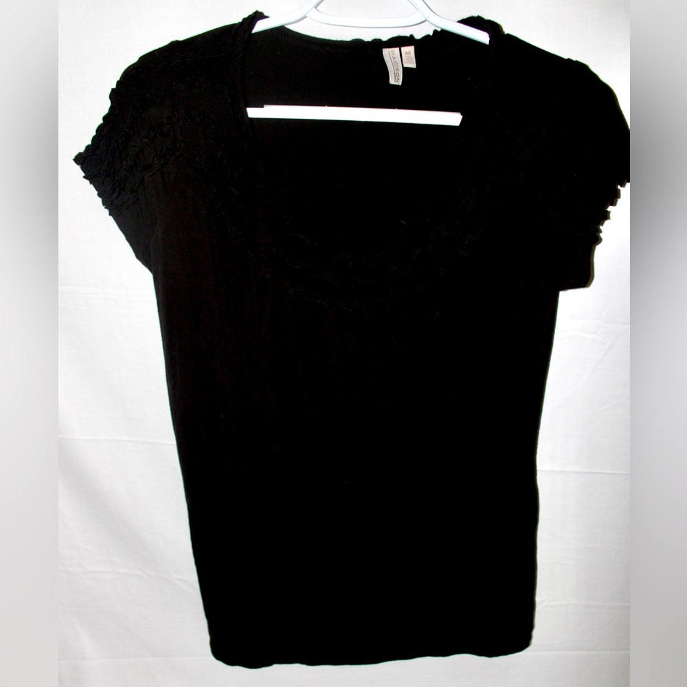 Women’s Madison Black Blouse Top Size Medium